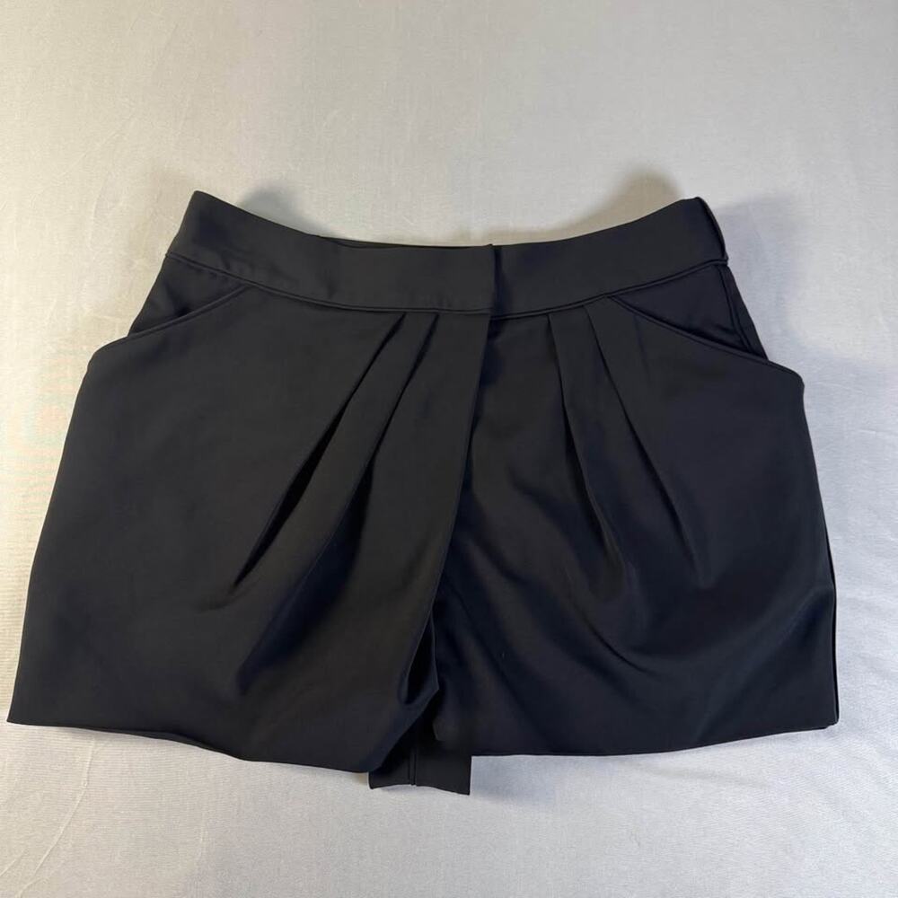 NWOT! Brian Reyes Black Pleated Shorts